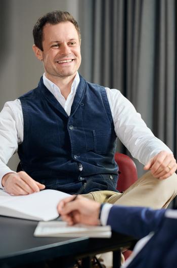 Ein Portrait von Frederik Dresselmann
